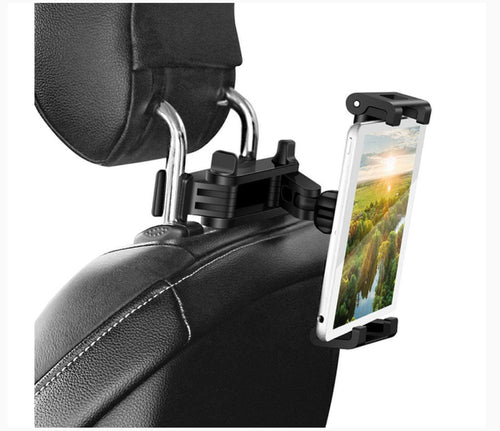 Car head rest phone holder